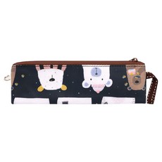 uma hana 防水短筷套 星空北極熊印花, 1個, 黑色