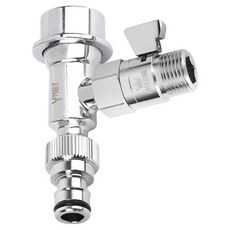 YNET 智慧一鍵式分水器 + 迷你閥門套組 浴室用, 1套, 單一顏色