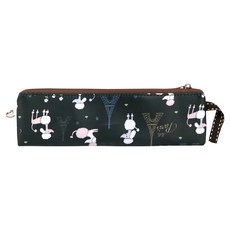 uma hana 防水短筷套 巴黎賓狗印花, 1個, 黑色