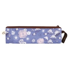 uma hana 防水短筷套 花霧秘境印花, 1個, 藍灰色