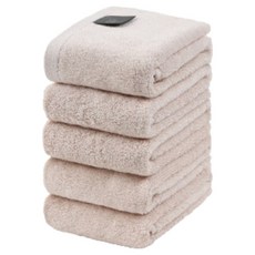 COTTON CLOUD 無塵廚房掛環 Tenuir Supima 擦手巾, 燕麥米色, 5個