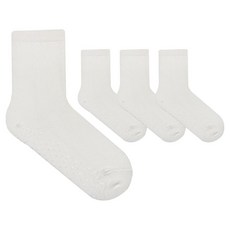 HelloSocks 舒適素色貼合襪 4入組