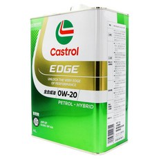 Castrol 嘉實多 EDGE 全合成機油, 1個, 0w20, 4L