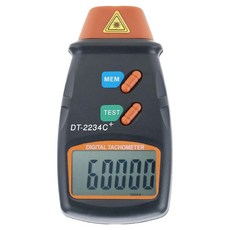 루아즈 비접촉 RPM 디지털 타코미터 일반형 회전 측정기 LUAZ-DT1, 1개