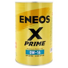 ENEOS X PRIME 頂級金鐵罐 全合成機油, 1個, 0w16, 1L