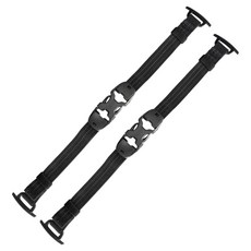 SUMMIT CREATIVE 山木 Tenzing 前扣式揹包帶, 2個, 黑色