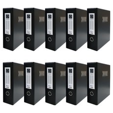 Youngoh 3孔D型環活頁夾 A4 10cm, 10個, 黑色