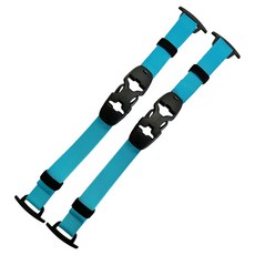 SUMMIT CREATIVE 山木 Tenzing 前扣式揹包帶, 2個, 藍色