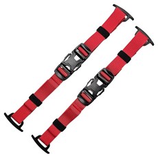 SUMMIT CREATIVE 山木 Tenzing 前扣式揹包帶, 2個, 紅色