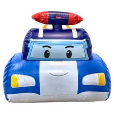 ROBOCAR POLI 波力 波力造型泳圈, 藍色, 1個