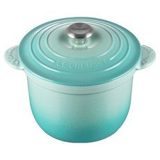 LE CREUSET 萬用窈窕鑄鐵鍋, 1個, 薄荷綠, 20cm