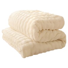 Home of flowers 繁花之家 三層夾棉兔毛牛奶絨毛毯