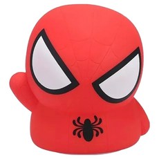 MARVEL 漫威 蜘蛛人造型 矽膠拍拍燈, 紅色