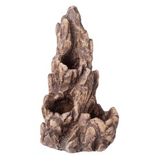 Lanboer 爬蟲玻璃缸裝飾用石頭模型, 棕色, 1個