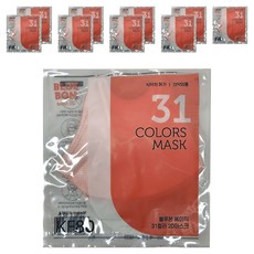 블루본 베이직 투디 마스크 소형 KF80, 베리핑크, 10개, 1개입