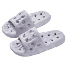 OMORY 起司EVA排水洞洞鞋, 1套, 灰色