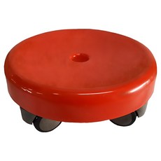 滑輪椅子, 1個, 紅色