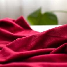 릴리패브릭 대폭 극세사 인형 강아지옷 인테리어 소품 쿠션 스퀴시 조이 털원단 2mm, 딥레드, 1개