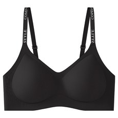 C.O.B 字母印花襯墊一體成型豐胸無鋼圈內衣