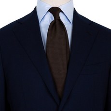 MANNERGRAM 絲質人字紋領帶