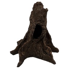 NOMOY PET 爬蟲類兩棲類樹脂流木遊樂場 紅樹林隧道 NS-48 12.5 x 5 x 6cm, 1個, 混合色