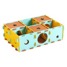 랜보어 햄스터 달별 펠트 미로, 블루, 1개