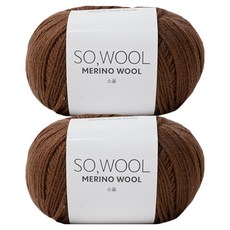 Yarna Soul 編織線 50g, 505 榛果色, 2個