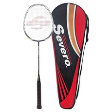 Severo NANO CARBON 7 羽球拍 黑色 + 全拍套組合, 1套, 單一商品