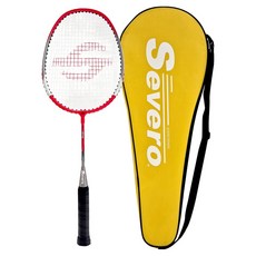 Severo MATT3.0 迷你羽毛球拍 紅色 + 全罩式拍套組, 1套, 單一商品