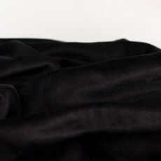 Lily Fabric 寬幅 超細纖維 娃娃 寵物狗衣服 室內裝飾品 靠墊 Squishy Joy 毛絨布料 2mm, 1個, 黑色