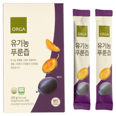 ORGA ORGA有機李子汁 10入, 1個, 200ml