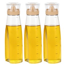 키텐실 시노글라스 네이처 프리미엄 에디션 오일병 샌드, 3개, 500ml