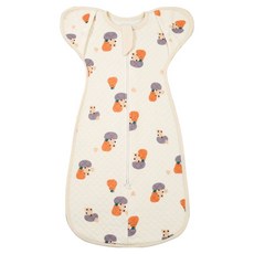 Starbean 拉鍊圖案絎縫包巾 L(77)