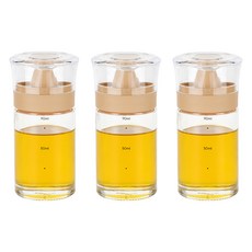 Kitensil Sinoglass Nature 頂級版油瓶 沙色, 100ml, 3個