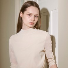 Olivia Lauren 絲絨網紗半高領上衣 VOCAL5W9121