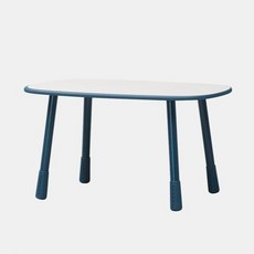 일룸 팅클팝 직사각형 그로잉 책상 1200 방문설치, 키즈블루(직사각형)