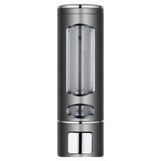 免鑽孔 洗髮精 浴室 廚房 洗滌劑 簡易黏貼 按壓瓶, 1個, 黑色