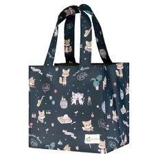 uma hana 防水便當袋, 黑色, 1個