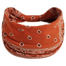 凱西瑞奇 女性髮帶 佩斯利頭巾 皮拉提斯 運動 瑜珈 慢跑 頭帶, 3個, 款式26