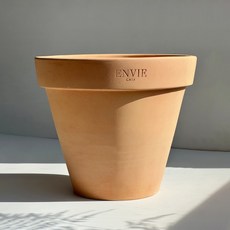 ENVIE CASA V型陶盆, 1個, 蜜桃色