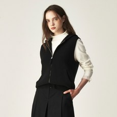 Olivia Lauren 連帽口袋針織背心 VOBBN5W9256