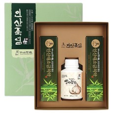 인산죽염 밭마늘환 치약 선물 세트 6호, 200g, 1개