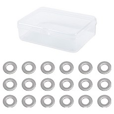 스텐 평와샤 18p 투명케이스, 1개