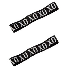 바이데 산뜻한 스포츠 헤어밴드, XOXO, 2개