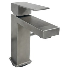 扁平方形臉盆水龍頭, 1個