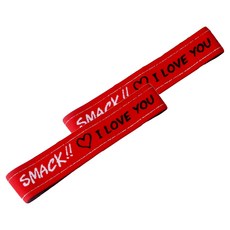 BYDE 清爽運動髮帶, 2個, SMACK紅