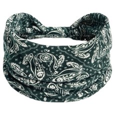 凱西瑞奇 女性髮帶 佩斯利頭巾 皮拉提斯 運動 瑜珈 慢跑 頭帶, 3個, 款式25