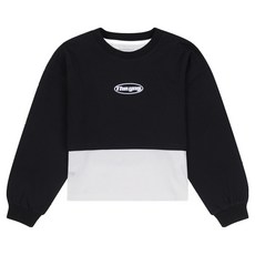 theyoungster Polham Kids 女童 New Ponte 層次設計大學T