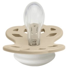 BIBS Infinity 雙扁型矽膠奶嘴, 1個, 夜光香草, 6~18個月