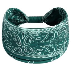 凱西瑞奇 女性髮帶 佩斯利頭巾 皮拉提斯 運動 瑜珈 慢跑 頭帶, 3個, 款式11